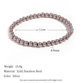 Elegant Gold & Silver Beaded Bracelet