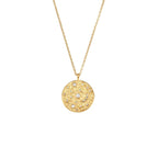 Elegant Pearl Coin Necklace