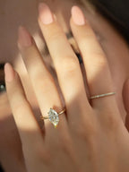 Marquise Solitaire King – 925 Sterling Silver