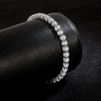 Éclat 4 mm S925 Sterling Silver Riviera Bracelet