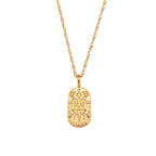 Elegant Zodiac Gold Necklace