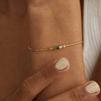 Trinity Baguette Crystal Bracelet