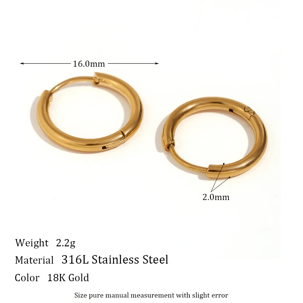 Elegant Zirconia Huggies