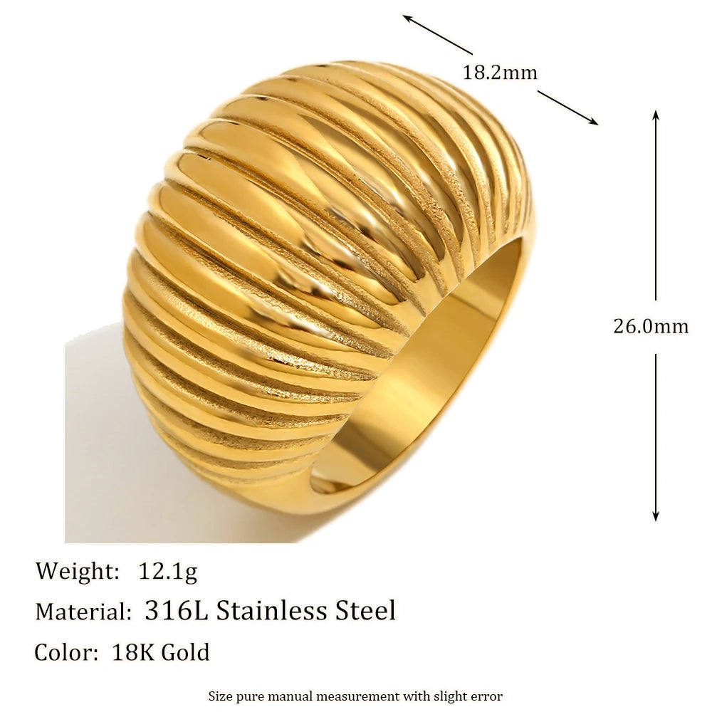 Gold Plated Minimalist Ring