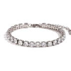 Elegant Zircon Charm Bracelet