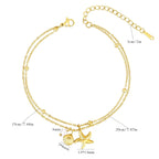 Riviera Shell Anklet