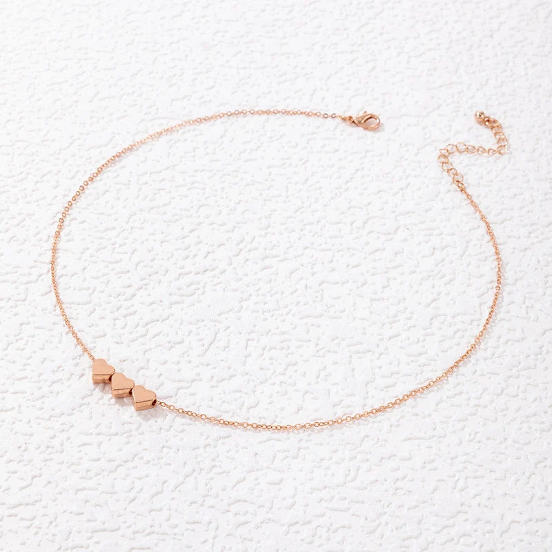 Three Hearts Elegance Necklace