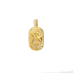 Elegant Zodiac Gold Necklace