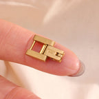 Elegant Gold-Plated Link Bracelet