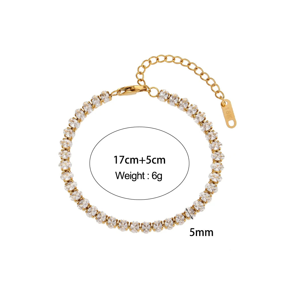 Elegant Gold-Plated Cuban Bracelet