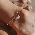 Initial Heart Anklet