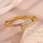 Fleur D’Or Cuff Bracelet