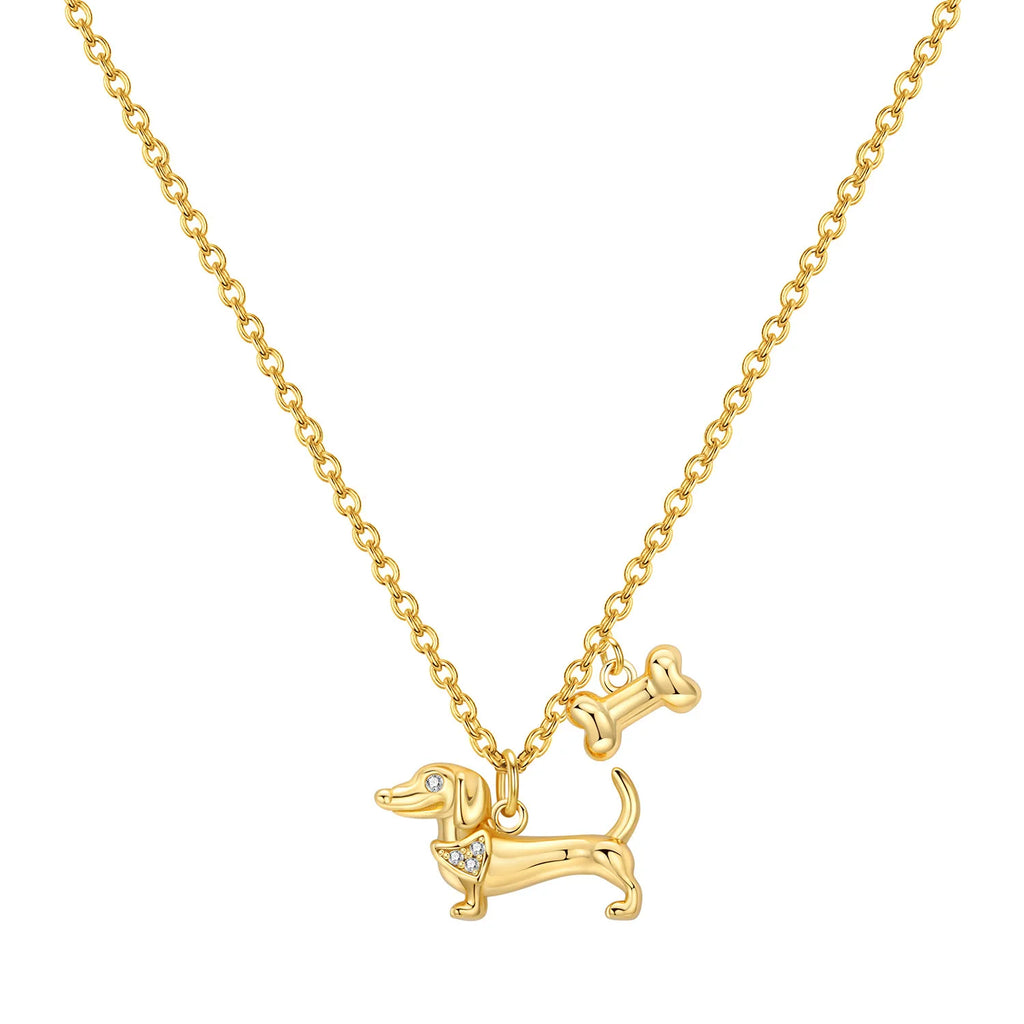 Trèfle Heart Necklace in Sterling Silver 92