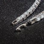 Éclat 4 mm S925 Sterling Silver Riviera Bracelet