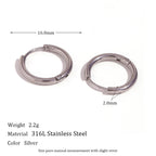 Elegant Zirconia Huggies